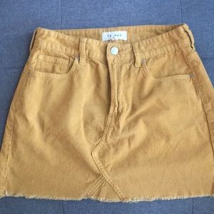 Pacsun Mustard yellow skirt